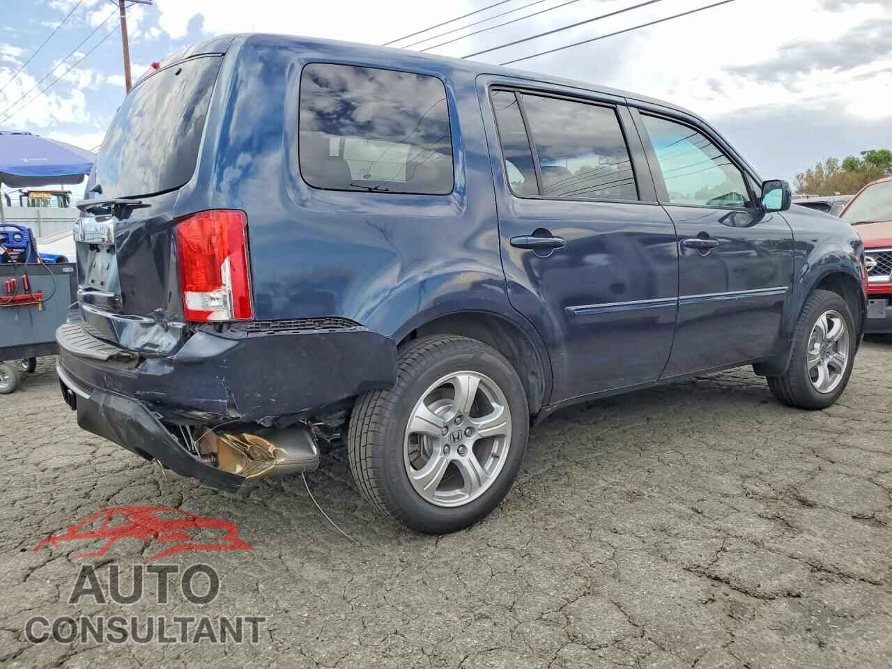 HONDA PILOT 2012 - 5FNYF3H67CB006766