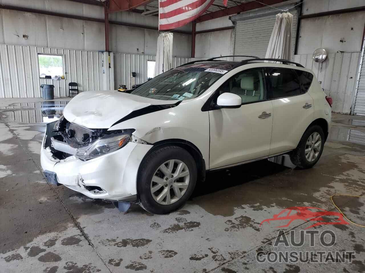 NISSAN MURANO 2012 - JN8AZ1MW3CW215540