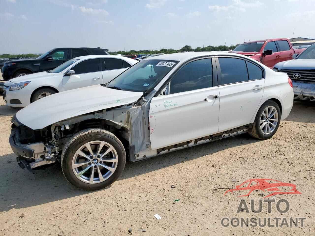 BMW 3 SERIES 2017 - WBA8E1G50HNU14791