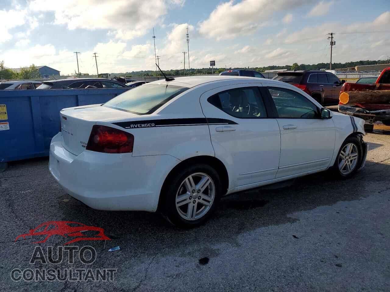 DODGE AVENGER 2013 - 1C3CDZCB9DN589050