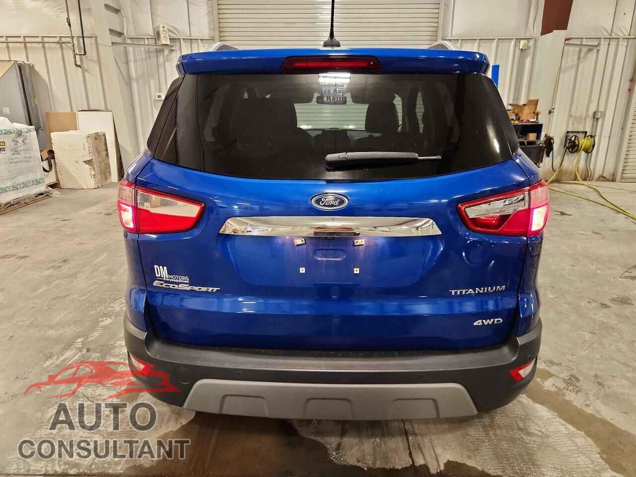 FORD ECOSPORT 2019 - MAJ6S3KLXKC299341