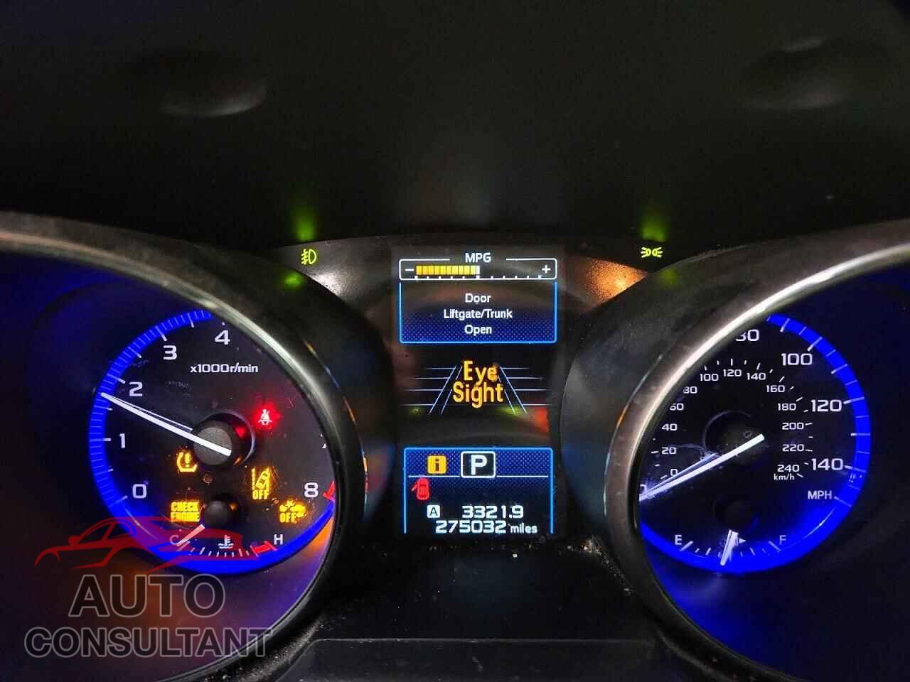 SUBARU OUTBACK 2015 - 4S4BSBFC3F3251503