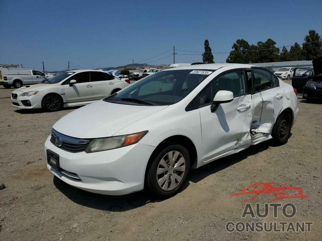 HONDA CIVIC 2012 - 19XFB2F50CE321082