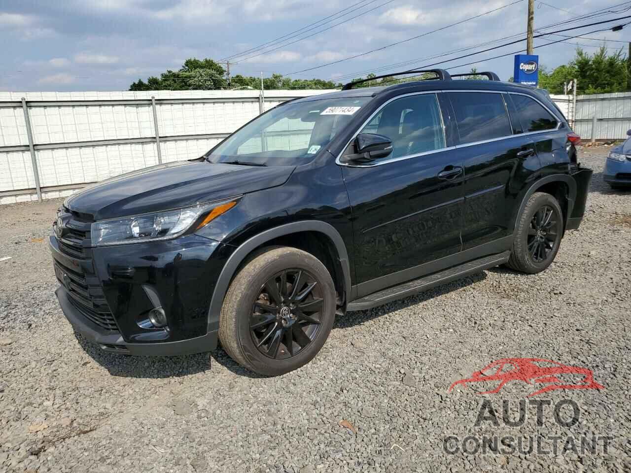 TOYOTA HIGHLANDER 2019 - 5TDJZRFH0KS627454