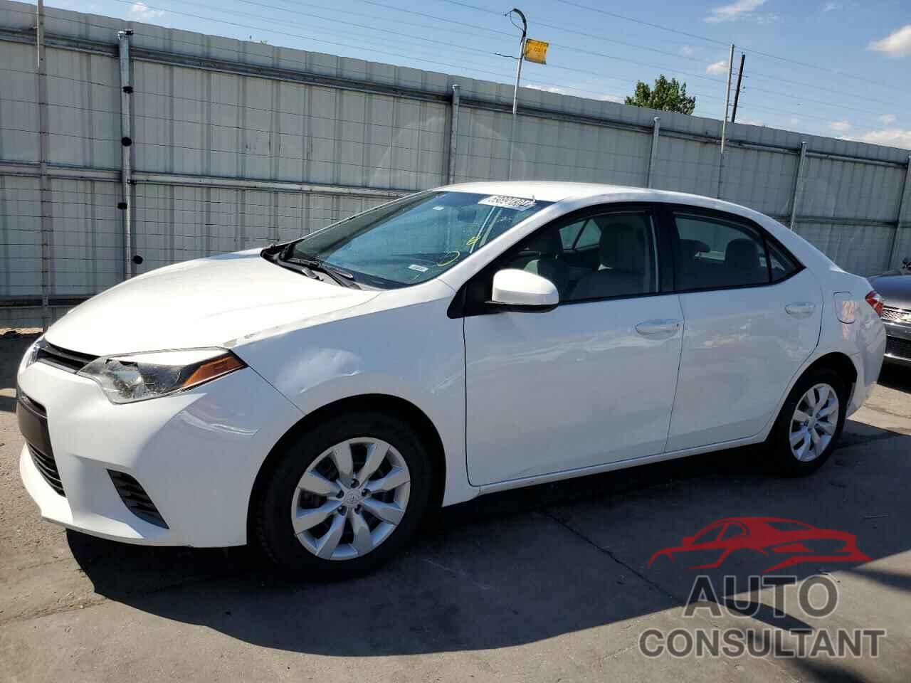 TOYOTA COROLLA 2016 - 5YFBURHE2GP496730
