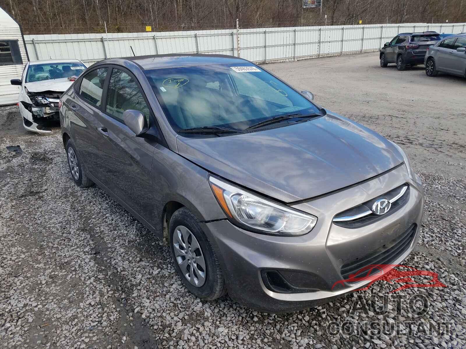 HYUNDAI ACCENT 2017 - KMHCT4AE1HU377586