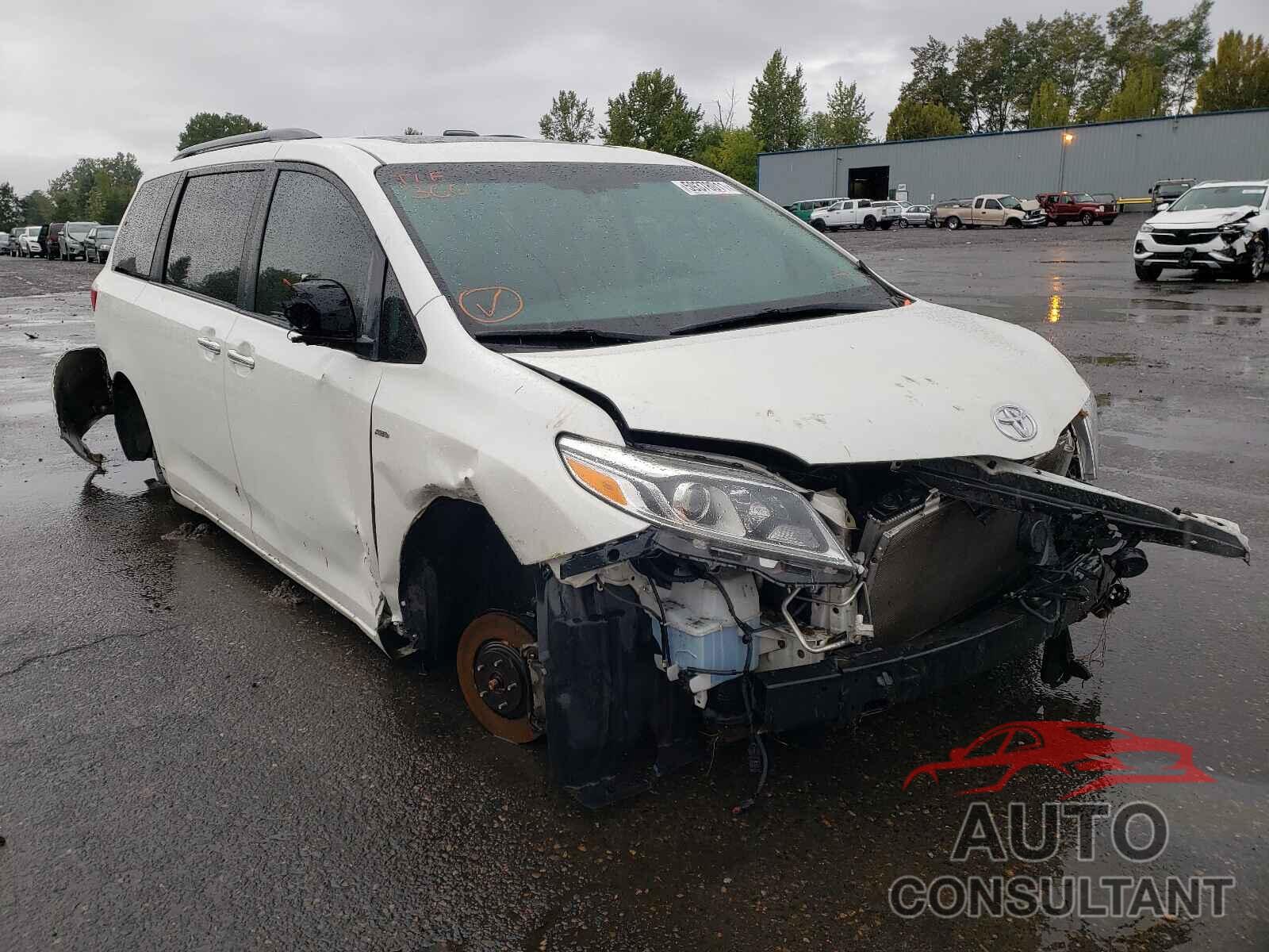 TOYOTA SIENNA 2017 - 5TDDZ3DCXHS176298