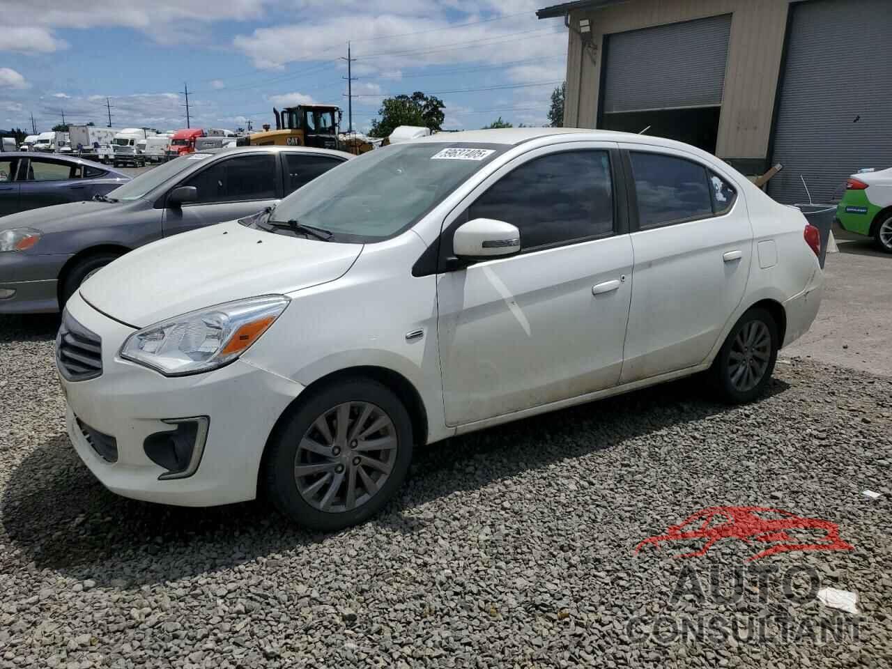 MITSUBISHI MIRAGE 2017 - ML32F4FJ4HHF19912