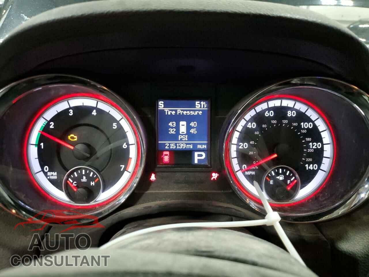 DODGE DURANGO 2012 - 1C4RDJEG4CC170002