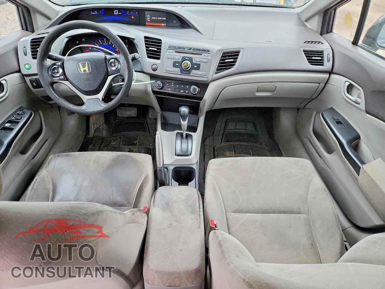 HONDA CIVIC 2012 - 19XFB2F59CE319511