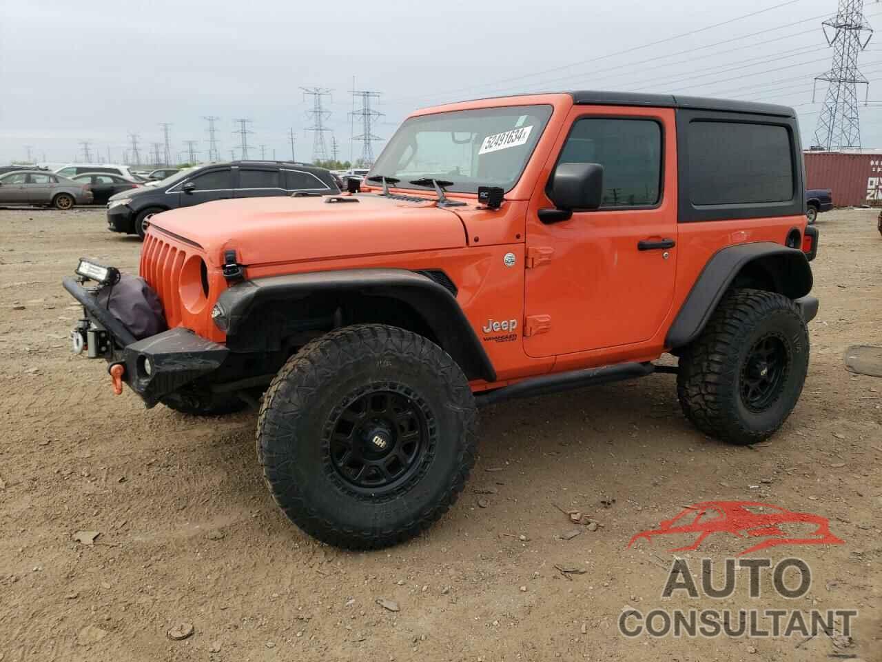 JEEP WRANGLER 2019 - 1C4GJXAG6KW606693