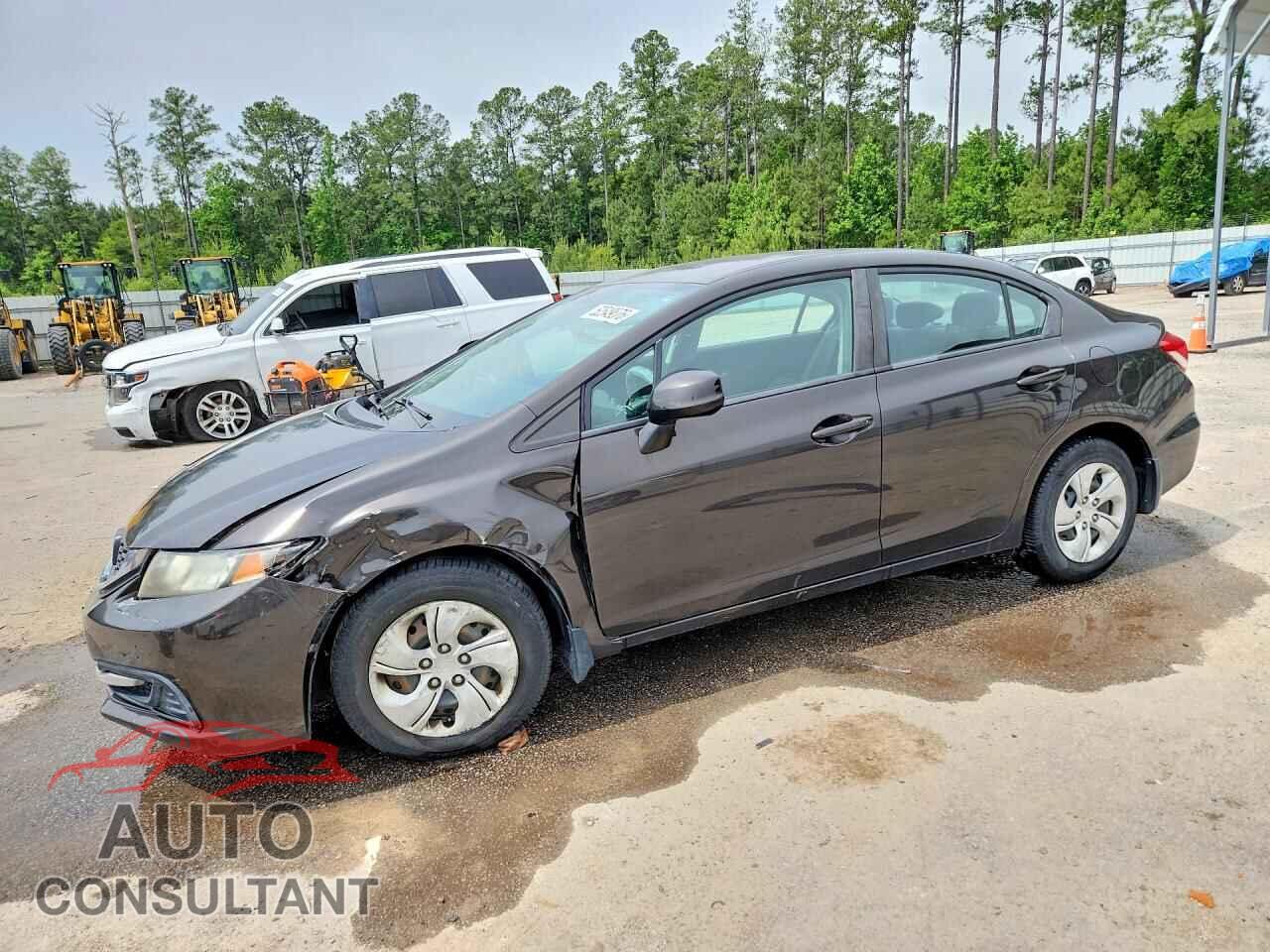HONDA CIVIC 2013 - 19XFB2F55DE200484