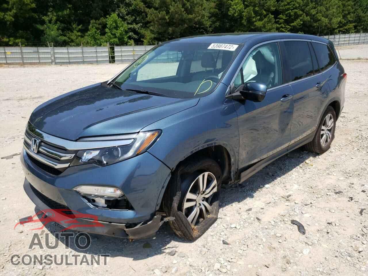 HONDA PILOT 2017 - 5FNYF6H53HB033155