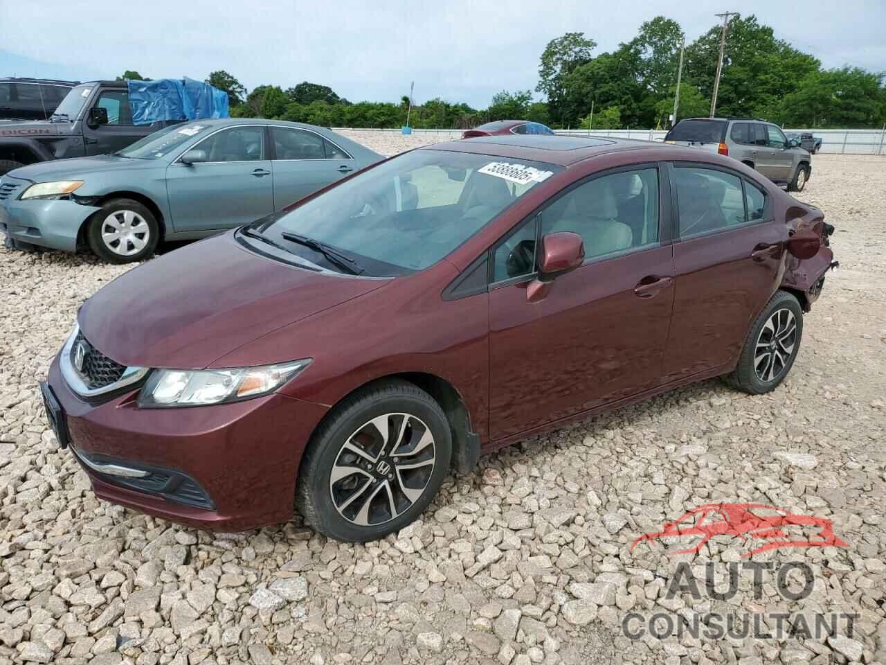 HONDA CIVIC 2013 - 2HGFB2F82DH557881