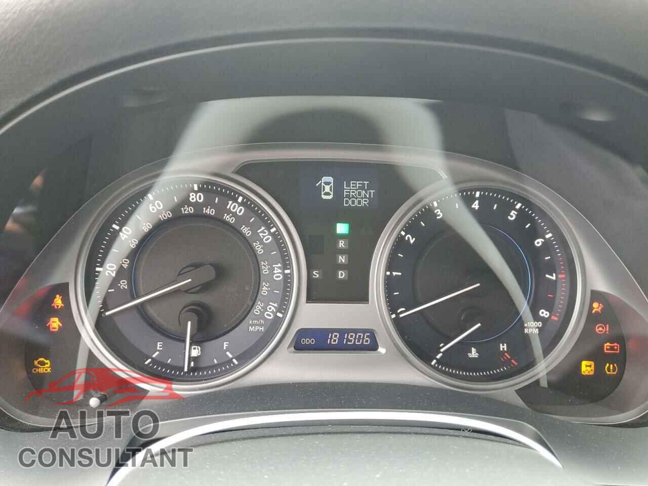 LEXUS IS 2010 - JTHBF5C20A5122698