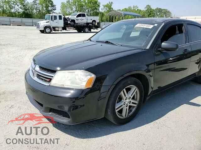 DODGE AVENGER 2012 - 1C3CDZCB3CN314451