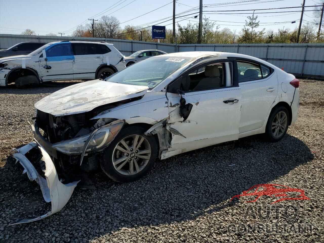 HYUNDAI ELANTRA 2017 - 5NPD84LF0HH152716