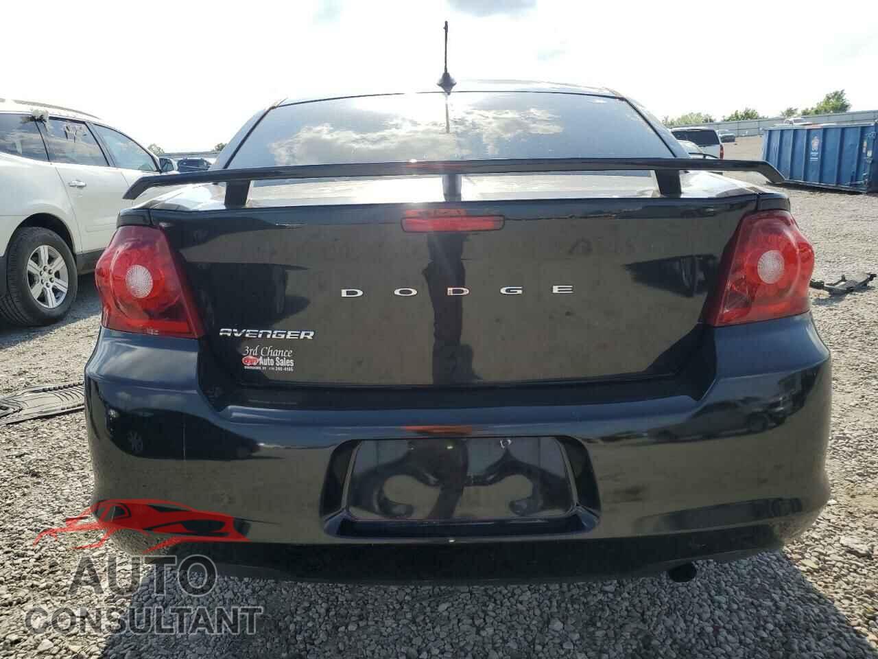 DODGE AVENGER 2013 - 1C3CDZCB8DN716094