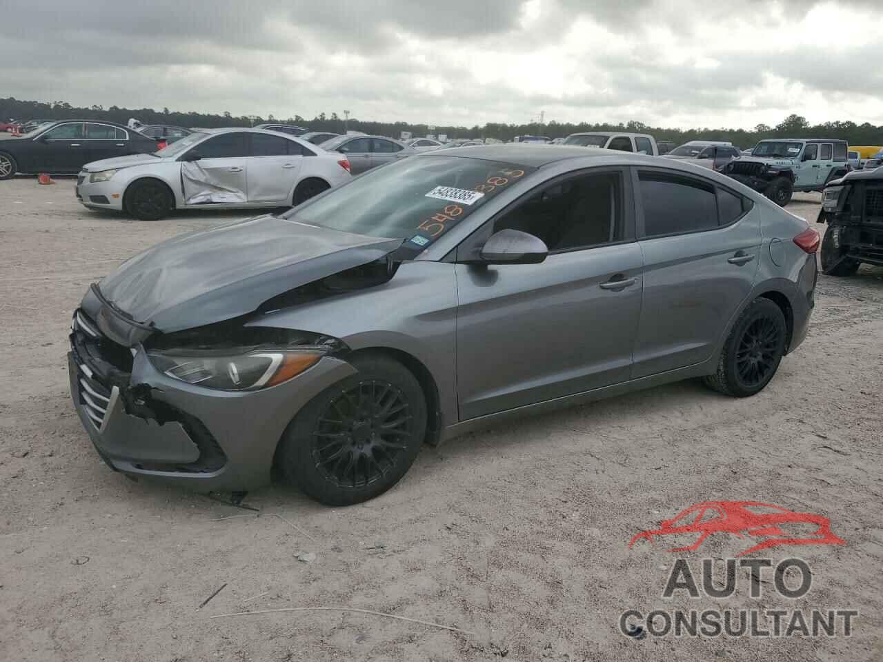 HYUNDAI ELANTRA 2017 - KMHD84LF2HU196685