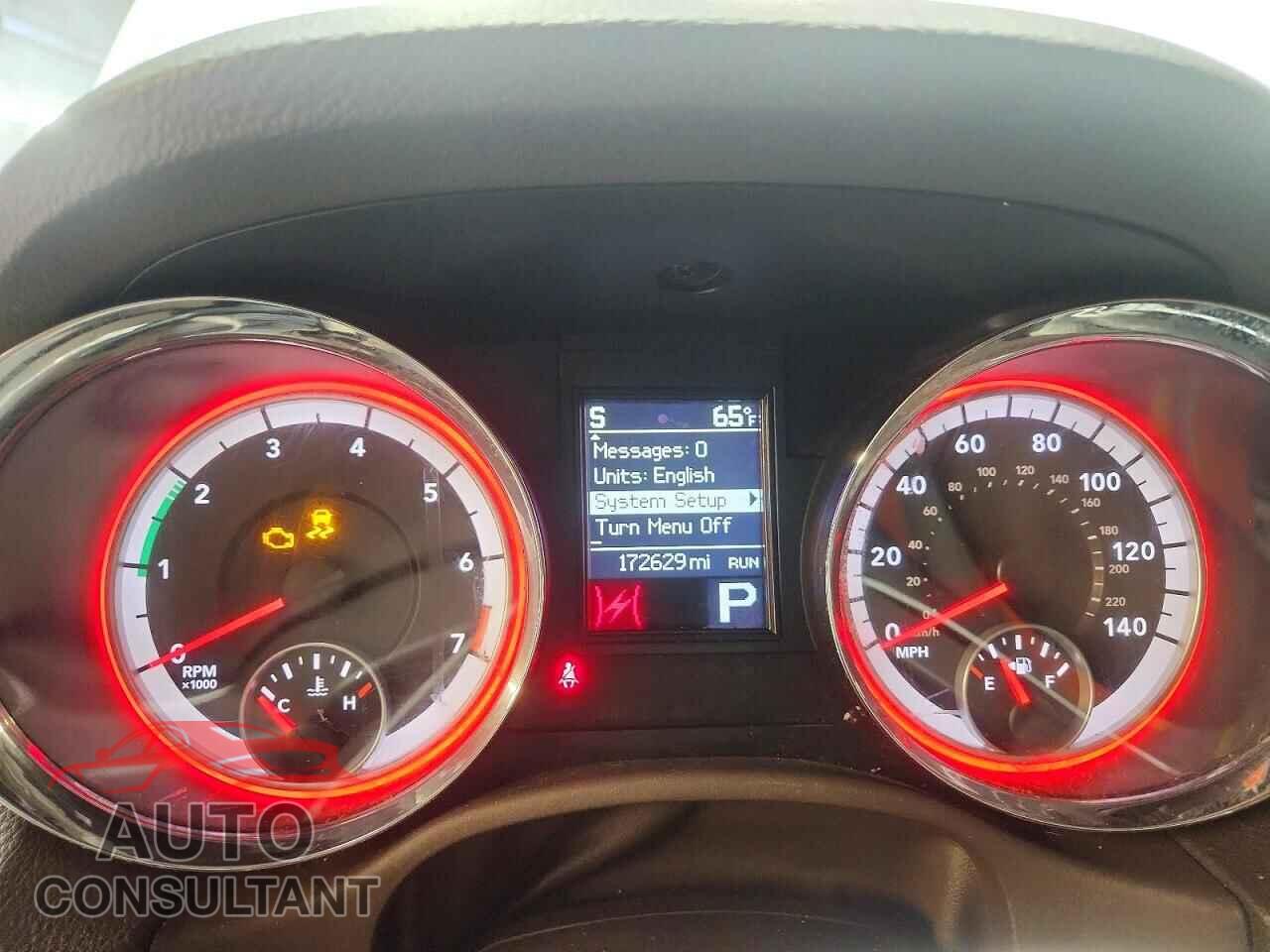 DODGE DURANGO 2012 - 1C4RDJAG8CC293212
