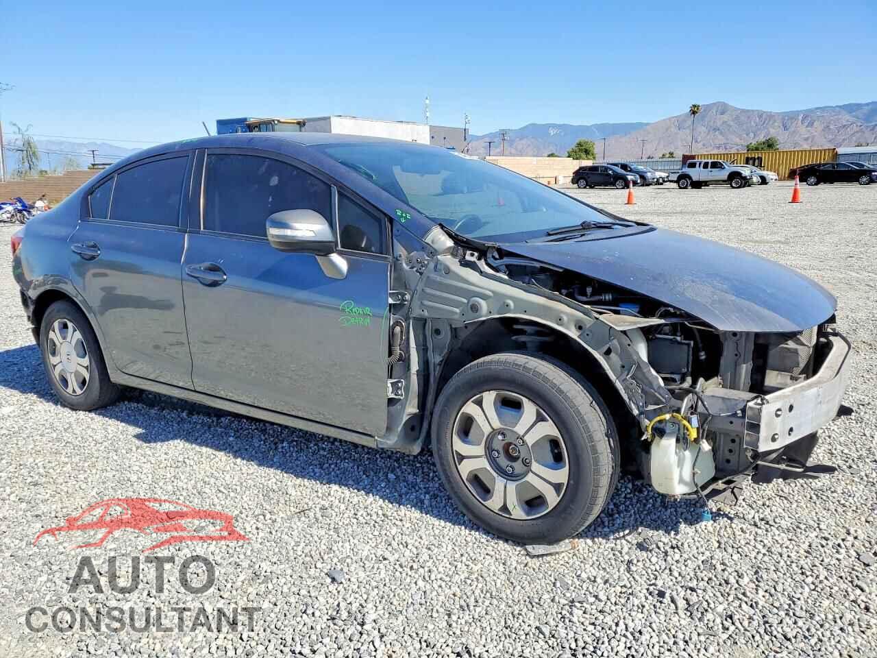 HONDA CIVIC 2012 - JHMFB4F26CS011130