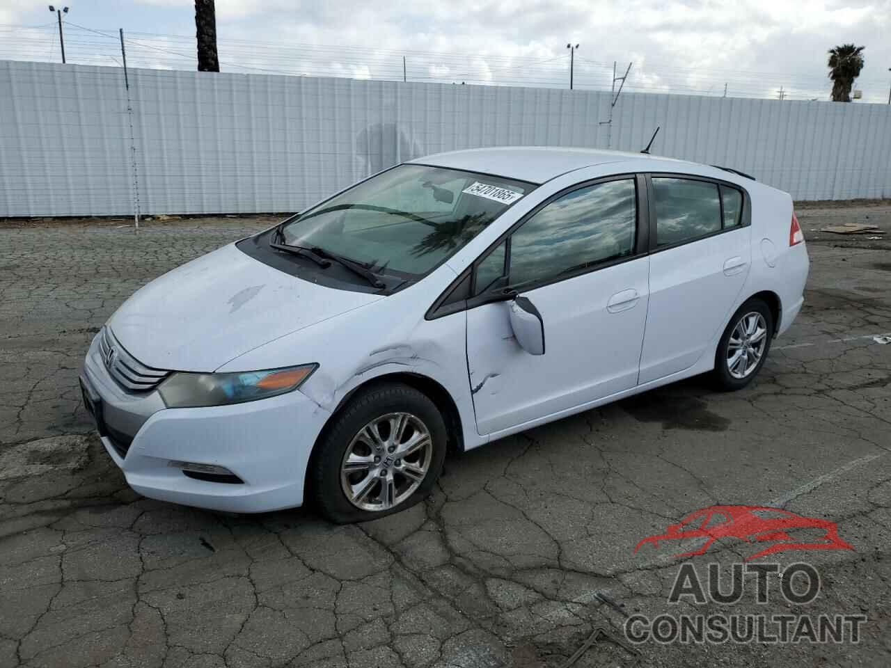HONDA INSIGHT 2010 - JHMZE2H72AS024973
