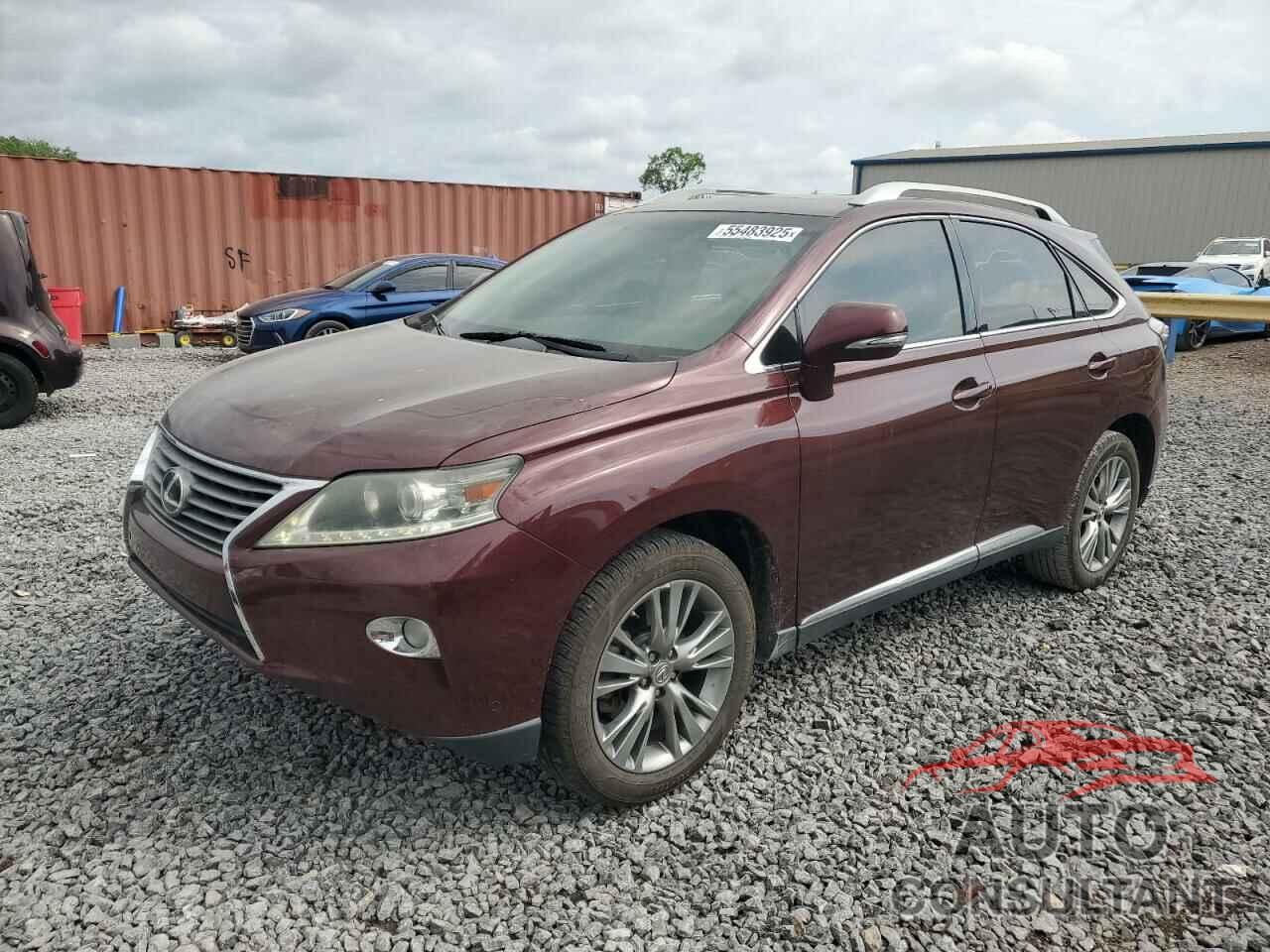 LEXUS RX350 2013 - 2T2ZK1BA2DC112917
