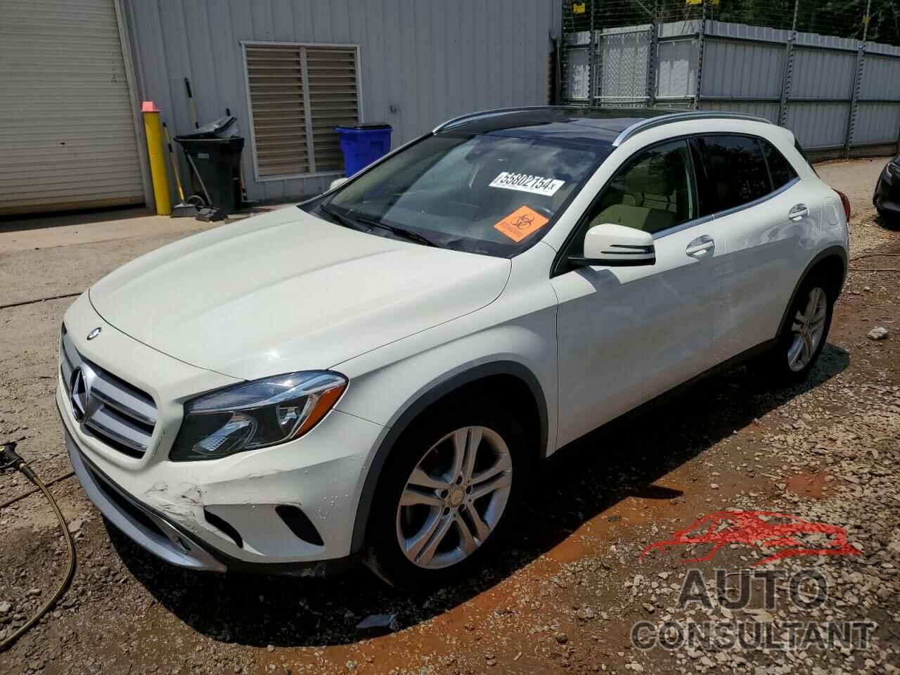 MERCEDES-BENZ GLA-CLASS 2016 - WDCTG4GB3GJ261757