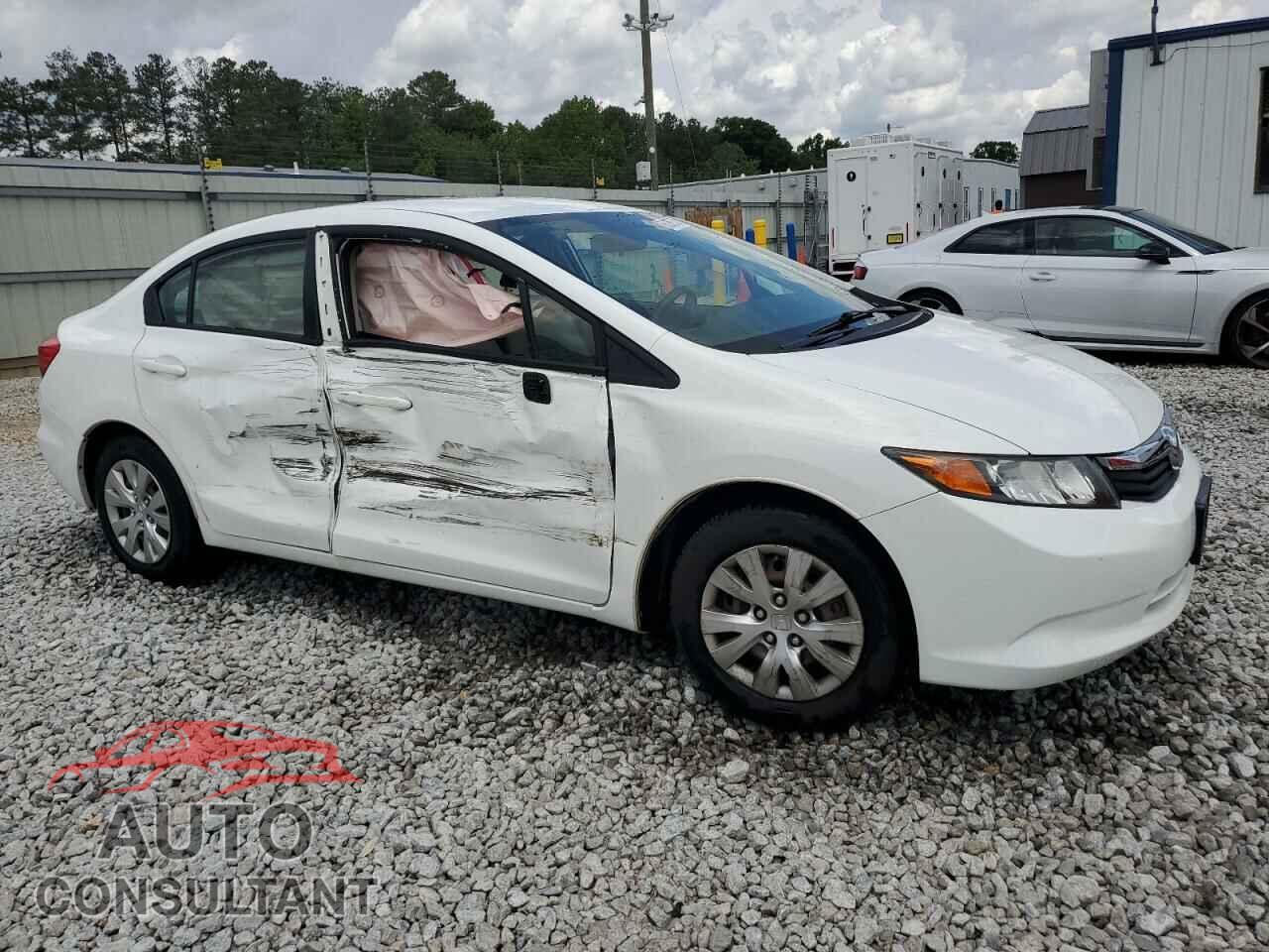 HONDA CIVIC 2012 - 19XFB2F52CE389836