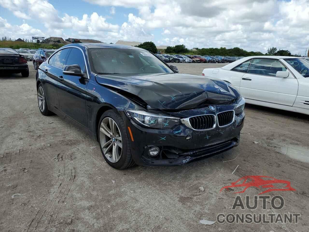 BMW 4 SERIES 2019 - WBA4J1C50KBM12662