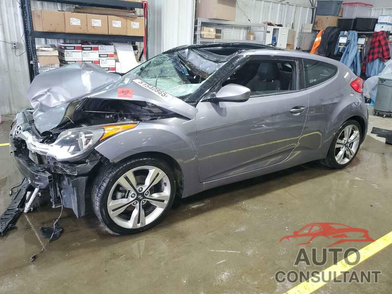 HYUNDAI VELOSTER 2017 - KMHTC6AD7HU321400