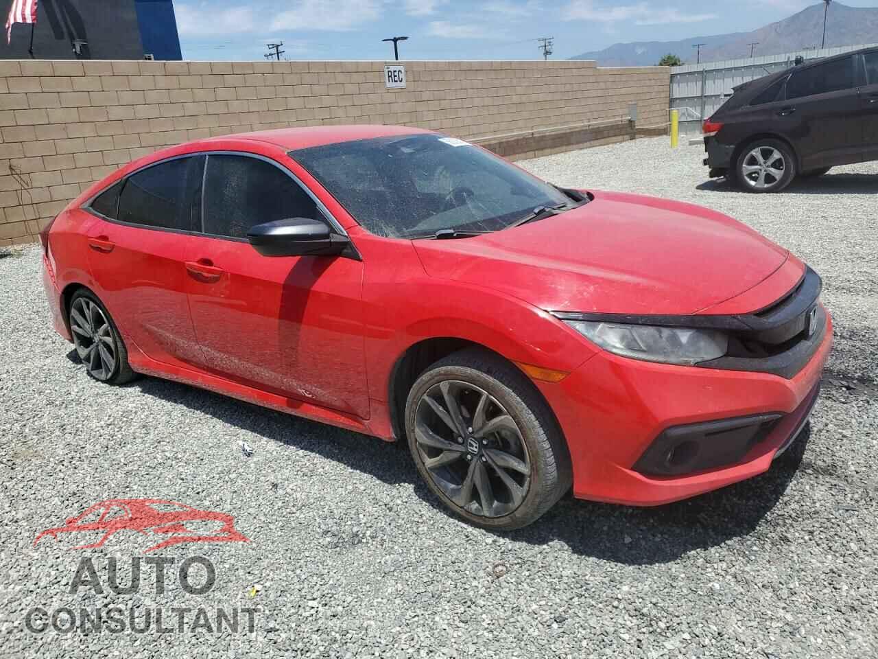 HONDA CIVIC 2019 - 2HGFC2E80KH531159