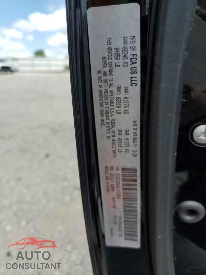 DODGE CHALLENGER 2020 - 2C3CDZAG4LH155883