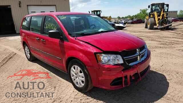 DODGE CARAVAN 2014 - 2C4RDGBG2ER462815