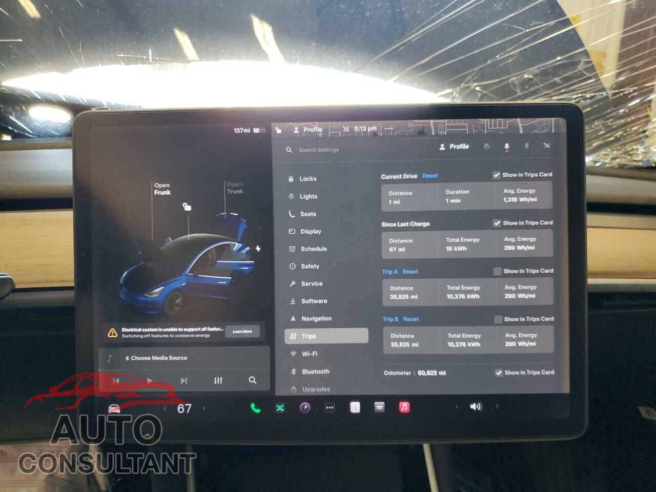 TESLA MODEL 3 2019 - 5YJ3E1EB9KF442164