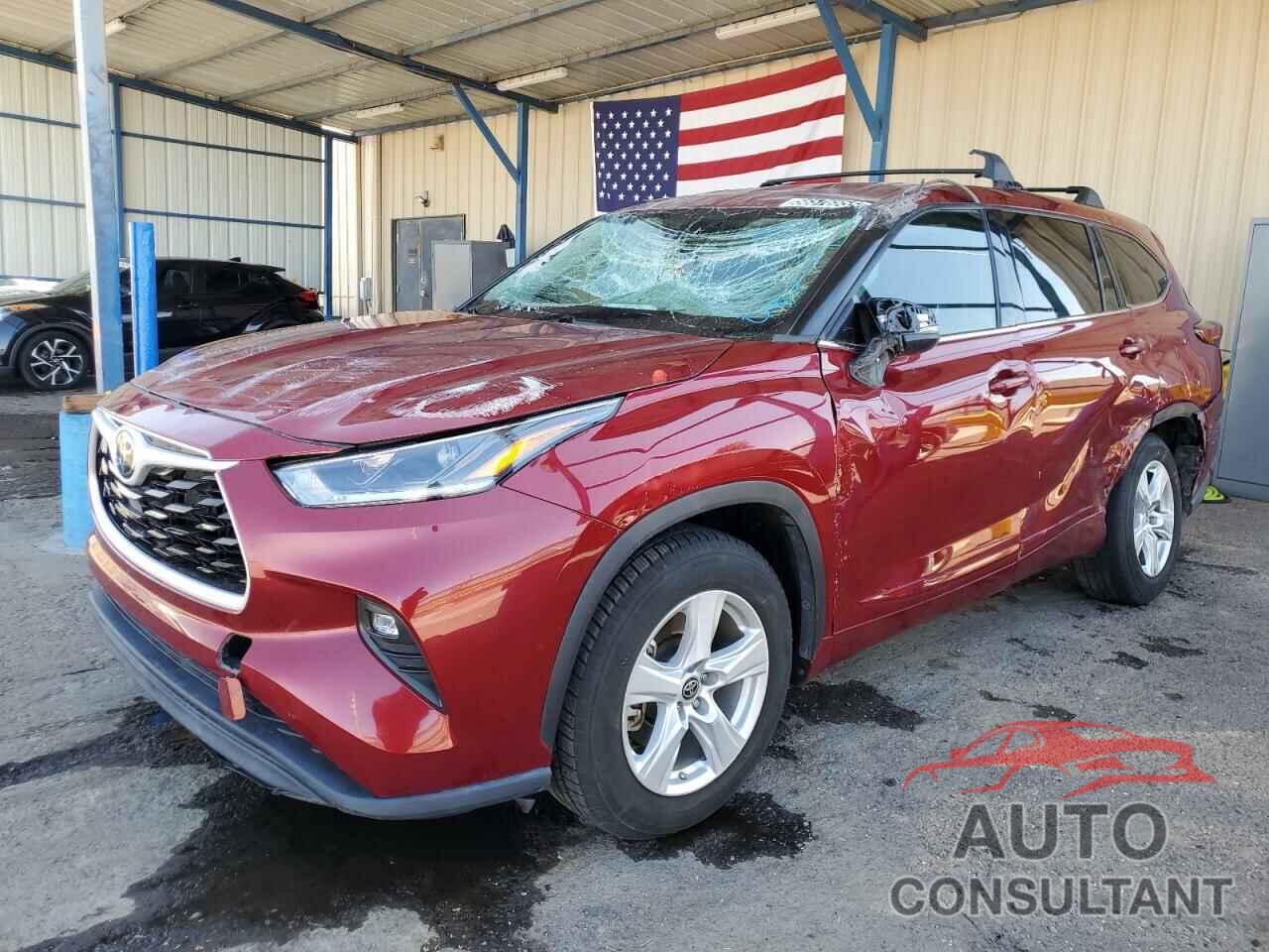 TOYOTA HIGHLANDER 2021 - 5TDZZRAH6MS073138