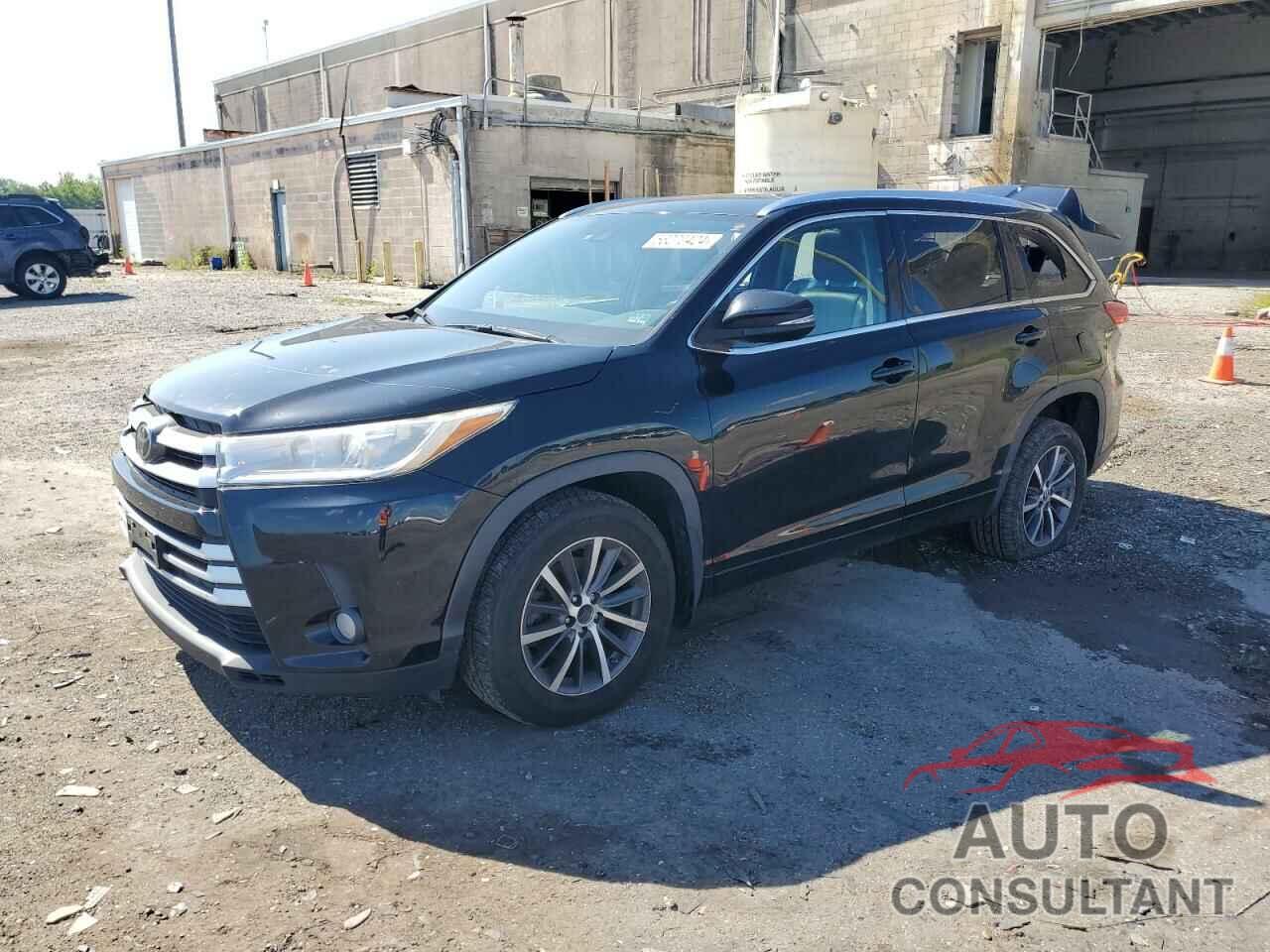 TOYOTA HIGHLANDER 2017 - 5TDJZRFH7HS455187