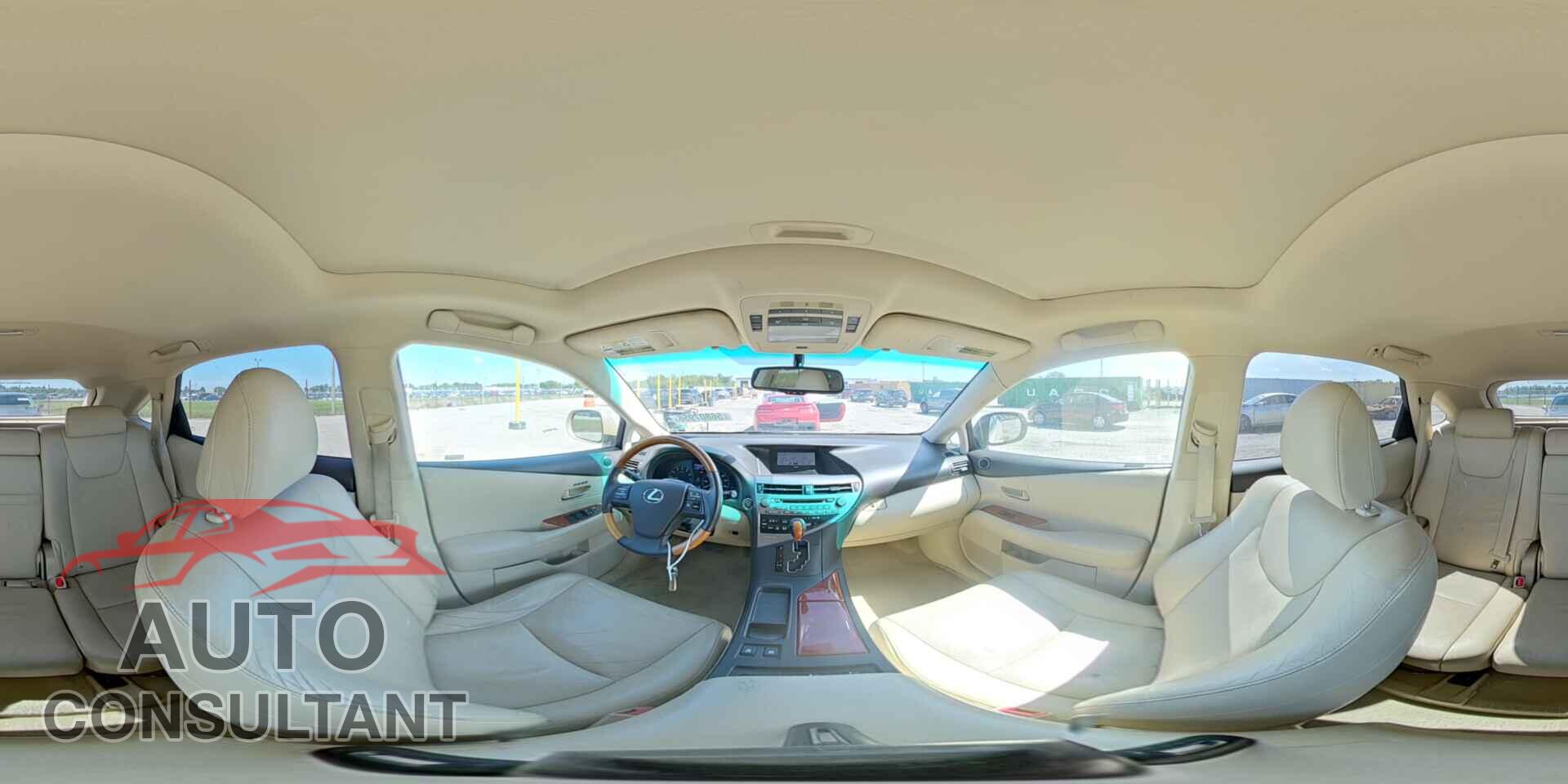 LEXUS RX350 2010 - 2T2BK1BA0AC022193