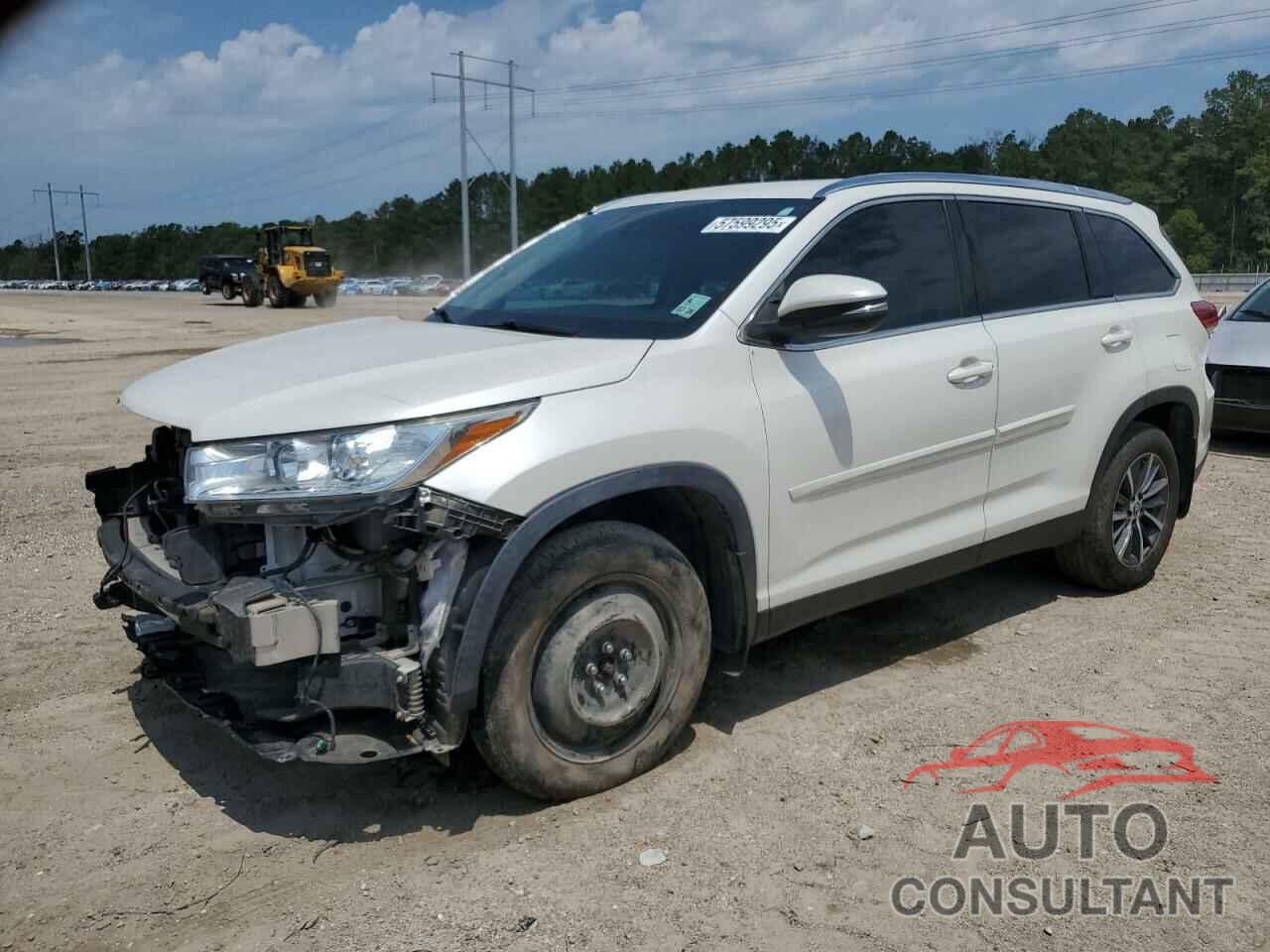 TOYOTA HIGHLANDER 2019 - 5TDKZRFH0KS566658
