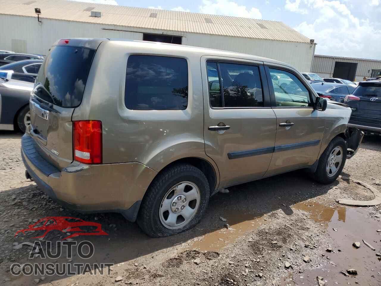 HONDA PILOT 2011 - 5FNYF4H20BB097932