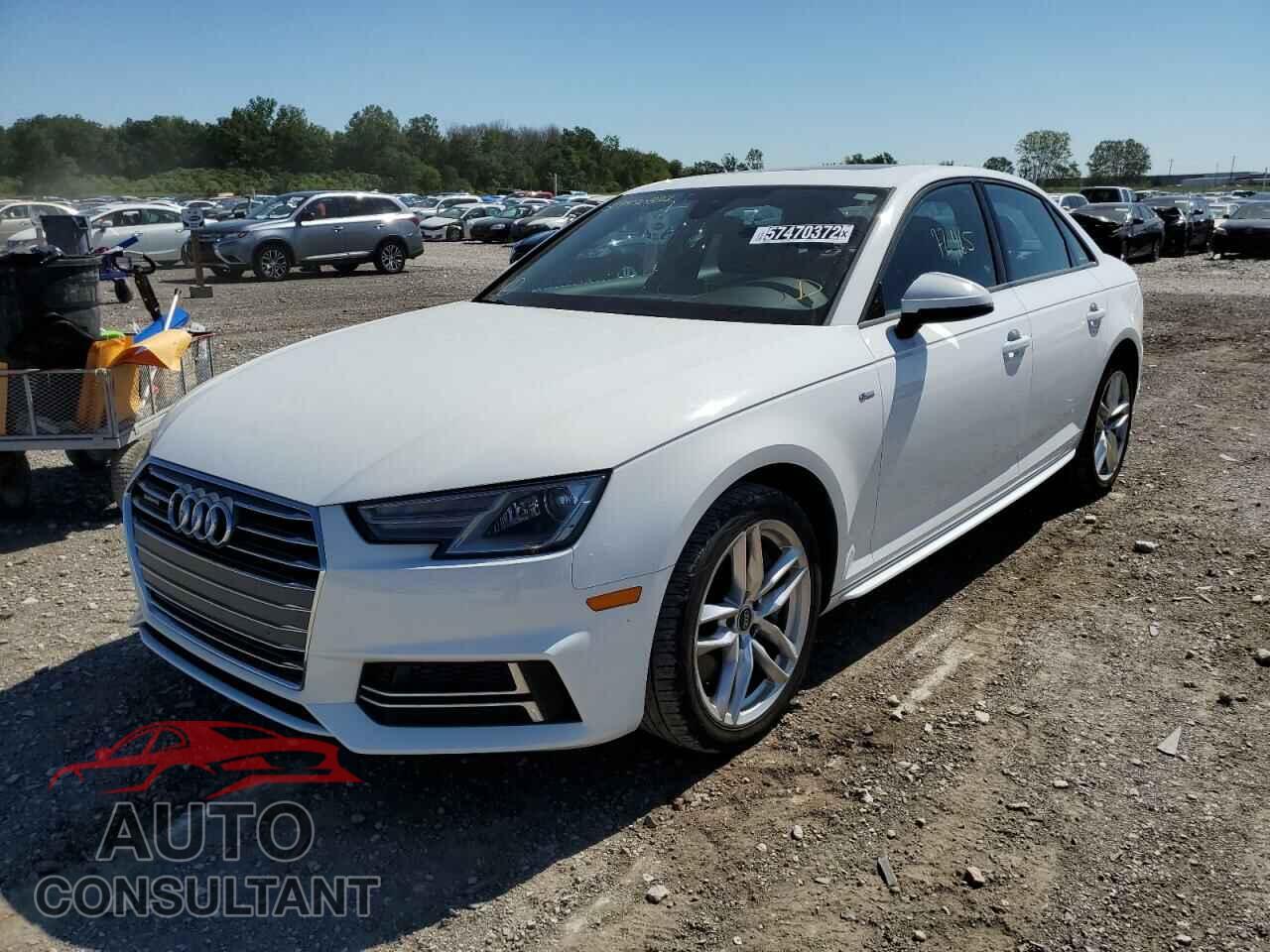 AUDI A4 2017 - WAUDNAF45HN056238