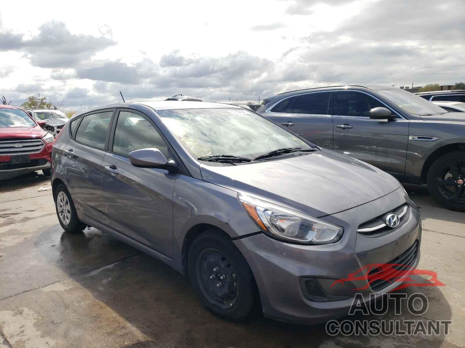 HYUNDAI ACCENT 2017 - KMHCT5AE6HU315347
