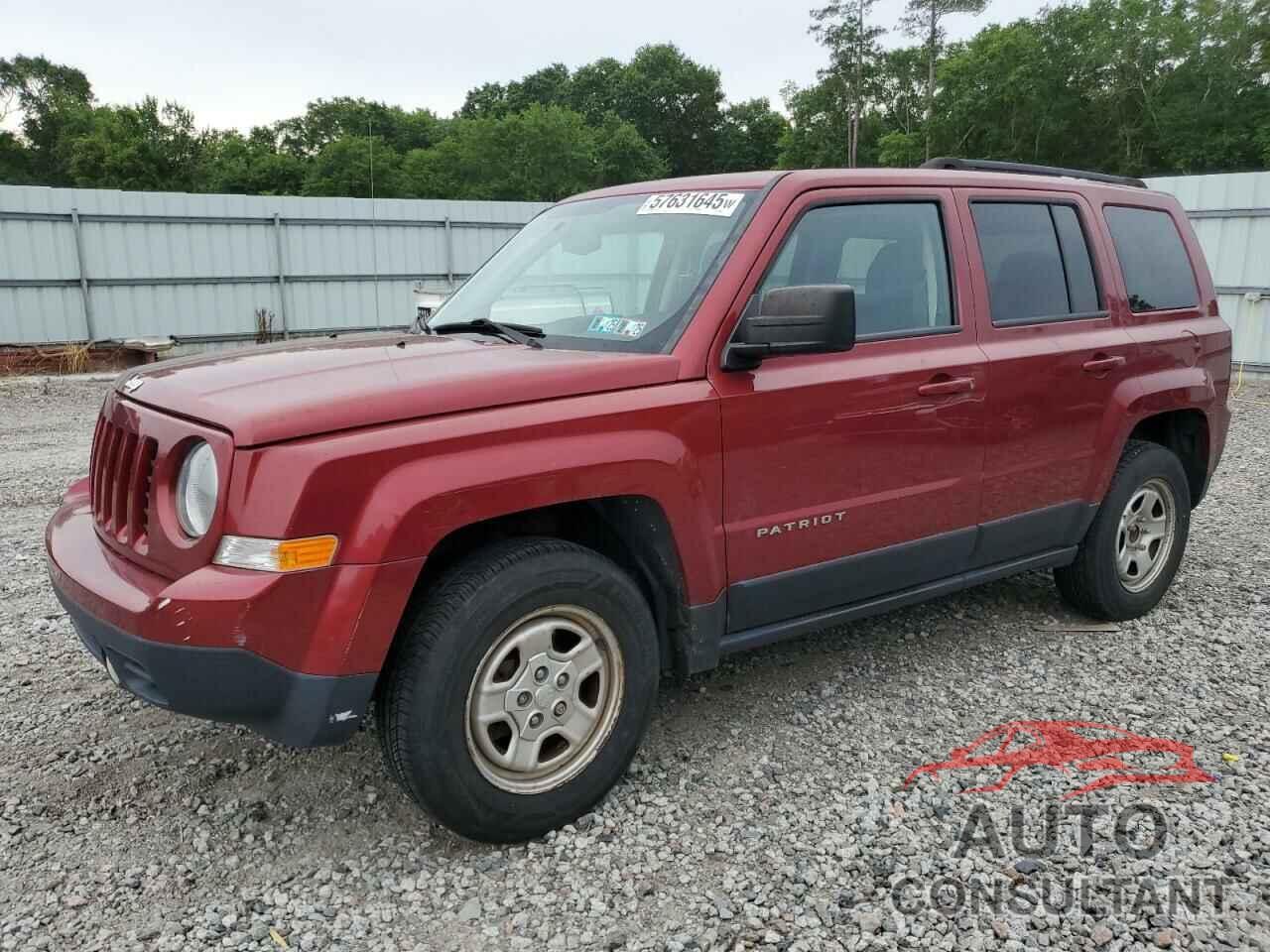 JEEP PATRIOT 2016 - 1C4NJPBB2GD700857
