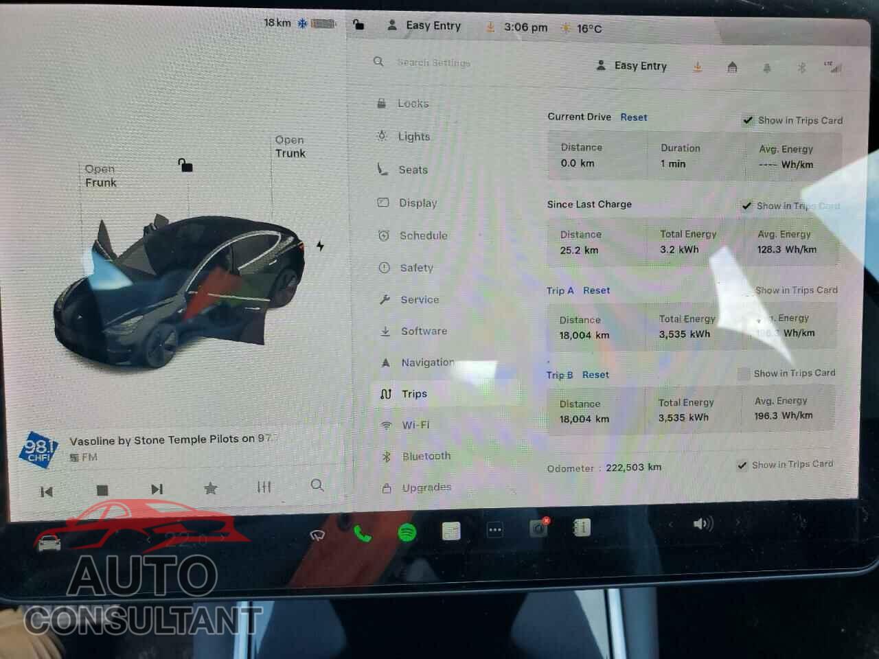 TESLA MODEL 3 2019 - 5YJ3E1EAXKF403171
