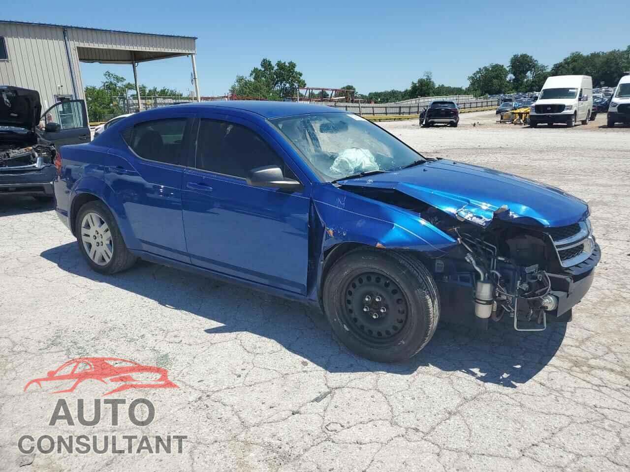 DODGE AVENGER 2013 - 1C3CDZAB6DN711821