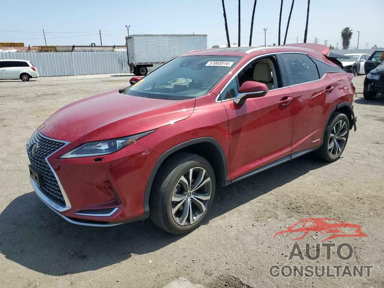 LEXUS RX450 2022 - 2T2HGMDA9NC089620