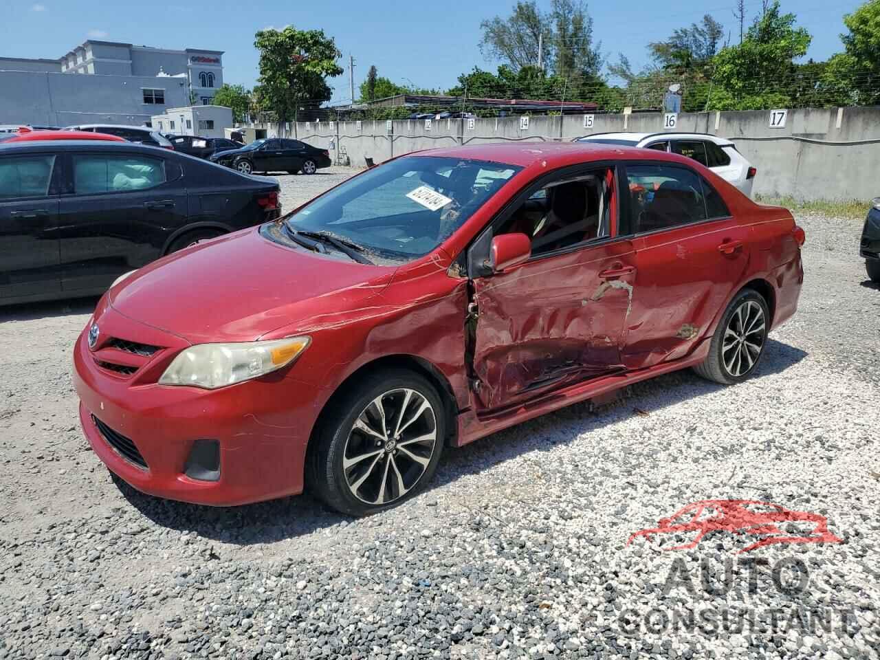 TOYOTA COROLLA 2012 - 2T1BU4EE3CC905836