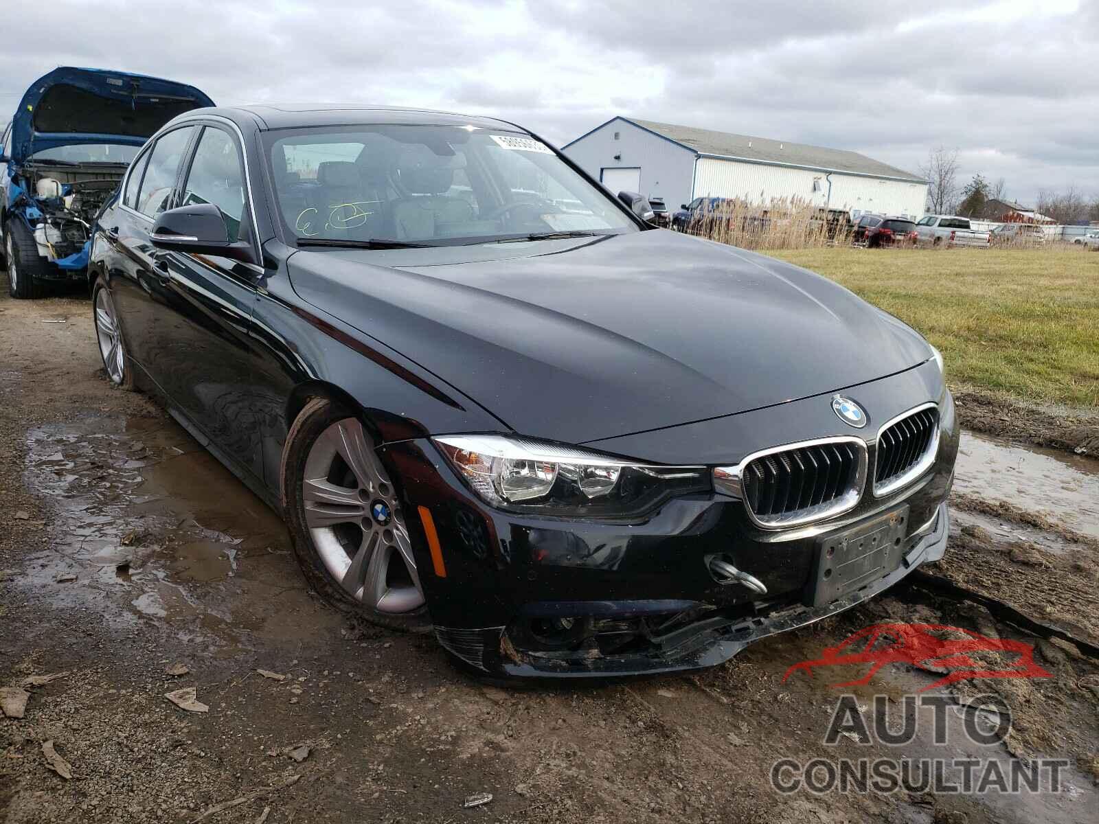 BMW 3 SERIES 2017 - WBA8D9G3XHNU61553