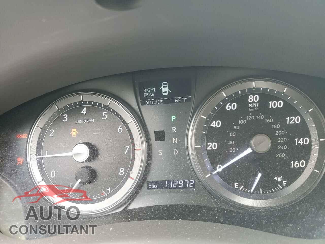 LEXUS ES350 2011 - JTHBK1EG8B2465548