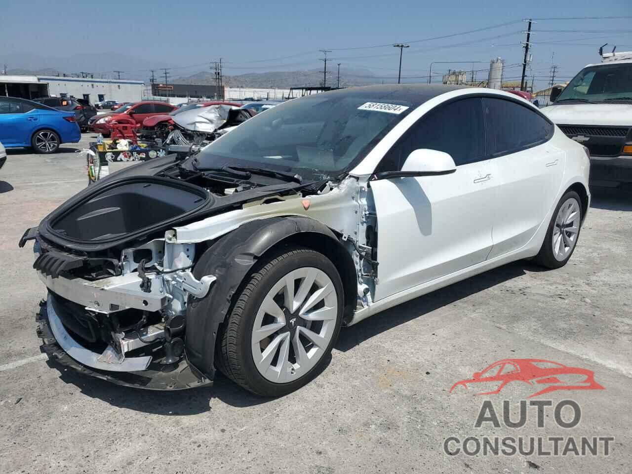 TESLA MODEL 3 2022 - 5YJ3E1EA1NF318062